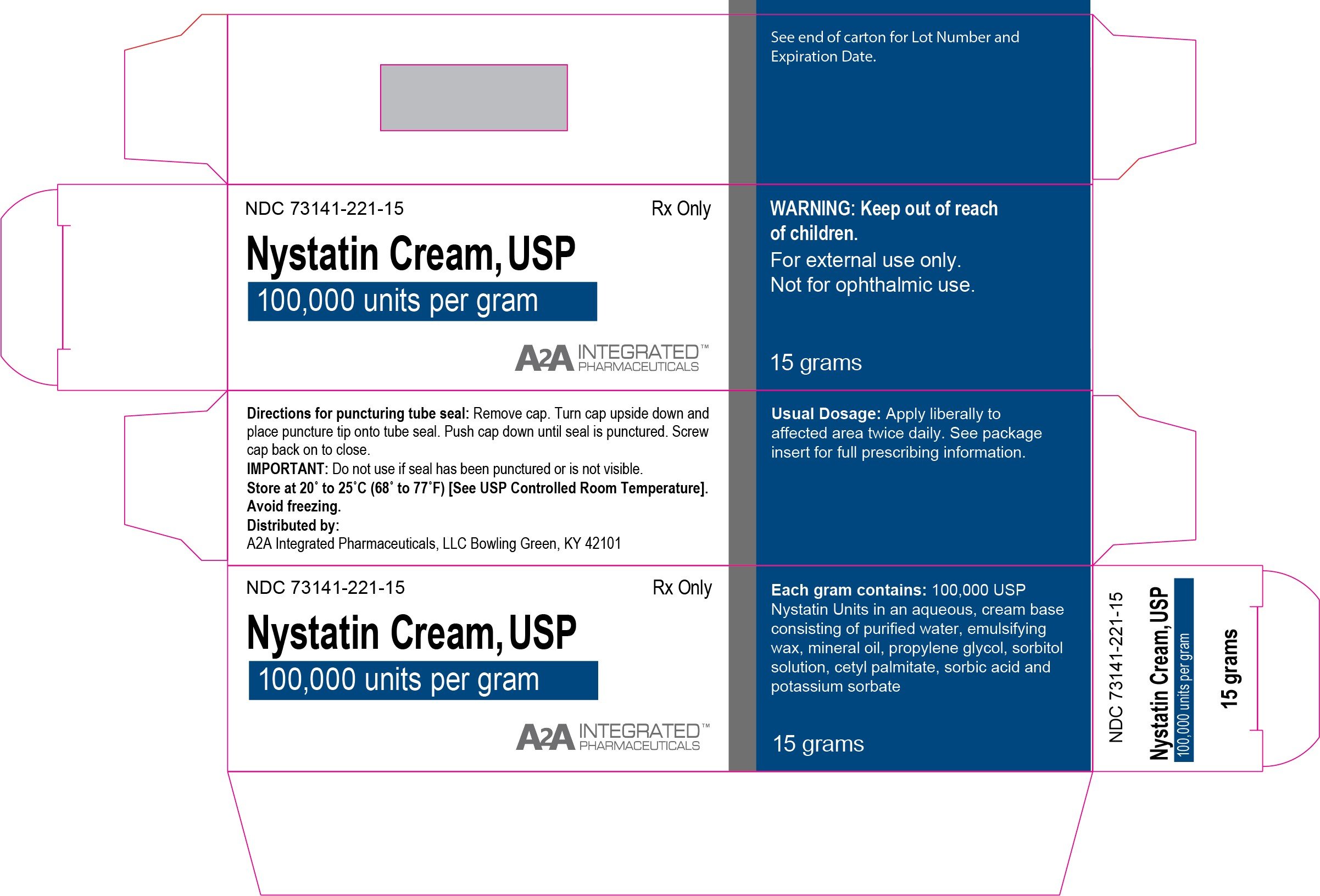 Nystatin Cream Package Insert